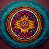 Boho Mandala Abstract