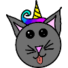 Unicorn cat