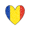 Romania Bucharest Heart Art Design