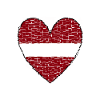 Lettonie Riga Heart Art Design