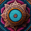 Boho Mandala Abstract