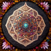 Boho Mandala Abstract