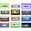 Classic cassette Tapes Music