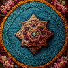 Boho Mandala Abstract