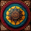 Boho Mandala Abstract