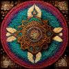 Boho Mandala Abstract