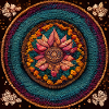 Boho Mandala Abstract
