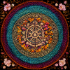 Boho Mandala Abstract
