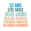 53 Ans Anniversaire - cadeau d'anniversaire