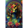 Beautiful fantasy Skull