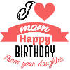 Buon compleanno mamma