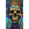 Beautiful fantasy Skull