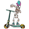 Dabbing Stunt Scooter