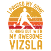 Badminton and Vizsla