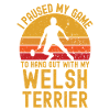 Badminton and Welsh Terrier