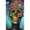 Beautiful fantasy Skull