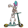 Dabbing Stunt Scooter