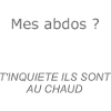 mes abdos