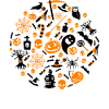 Halloween icons