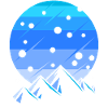 Snowy mountains