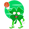 Basketteur Saint-Patrick Fierté irlandaise