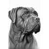 Cane Corso Italiano Koiran piirustus