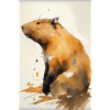 Capybara capybara Capybaras drawn