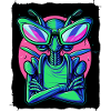 Mantis mit Sonnenbrille