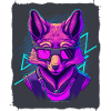 Fuchs mit Brille