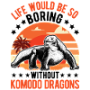 Komodowaran Waran Komododrache