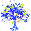Livets træ, Livets træ, Blomster, Træ med blomster