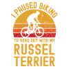 Cycling and Russel Terrier