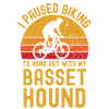 Cycling and Basset Hound