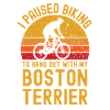 Cyclisme et Boston Terriers