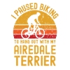Cyclisme et Airedale Terrier