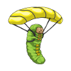 Caterpillar Parachute