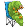 Chaise Caterpillar Beach