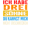 Papa 3 Söhne Vater Geschenk