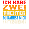 Papa 2 Töchter Töchter Geschenk