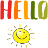 T-shirt Hello