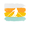 Retro skiing