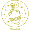 Zodiac Sign Aquarius Astrology Gift