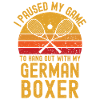 Squash and German Boxer
