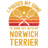 Squash and Norwich Terrier
