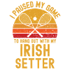 Squash and Irish Setter