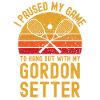 Squash et Gordon Setter
