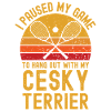 Squash and Cesky Terrier
