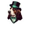 Dog Basset Hound Dog motif