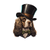 Dog Cocker Spaniel Dog Motif