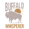 Büffelflüsterer Für Bison-tierfans